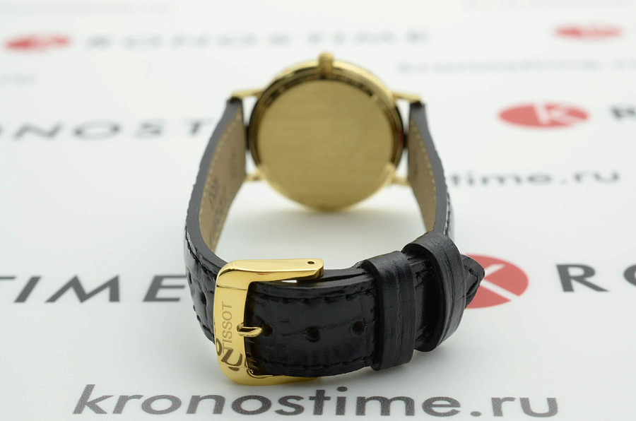 Часы Tissot Goldrun Sapphire Lady 18K Gold T922.210.16.021.00 — Швейцария, кварцевые