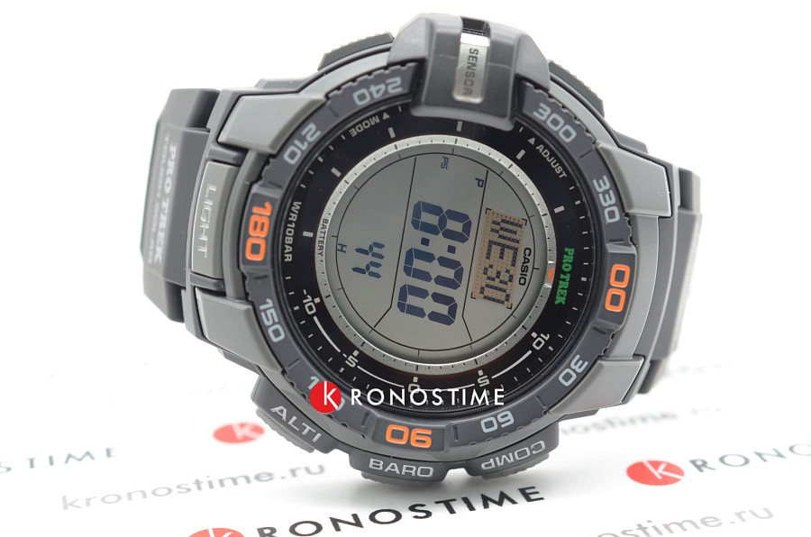 Часы Casio Pro Trek PRG-270-1E — электронные, сталь