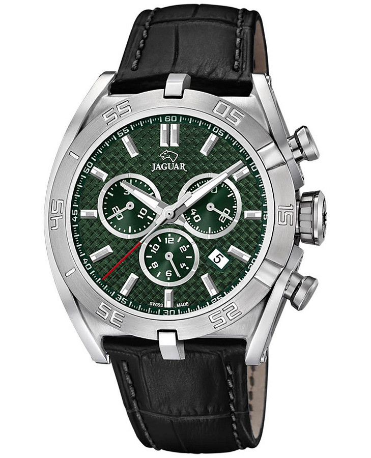 Часы Jaguar Executive Chrono J857/7 — мужские, зеленый