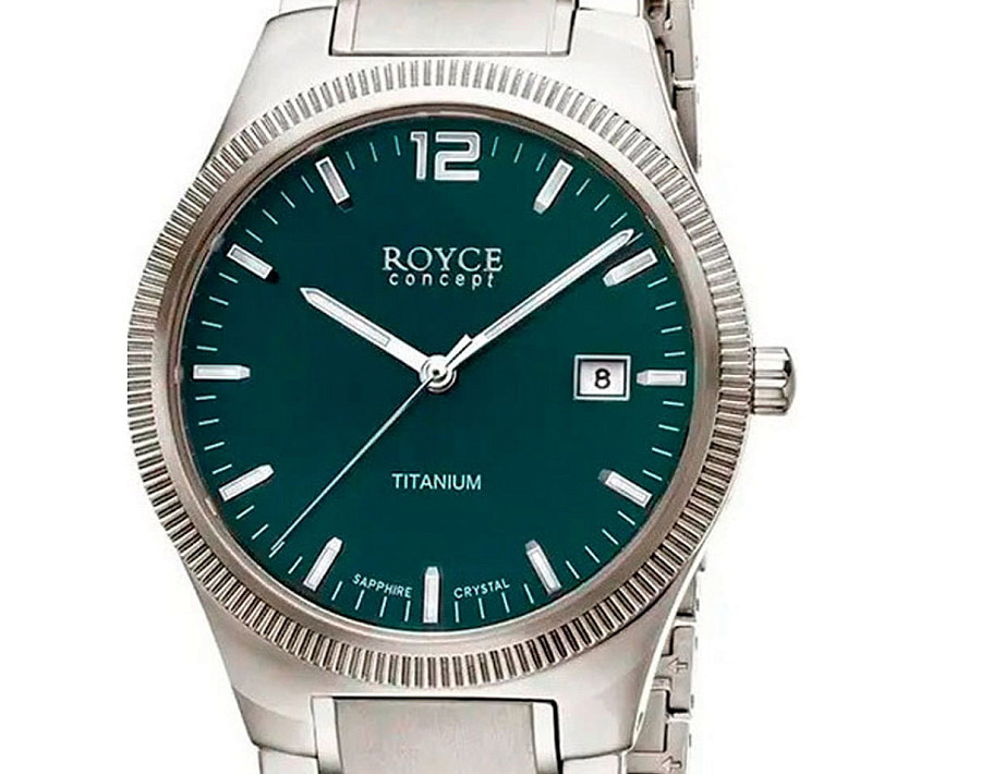 Часы Boccia Titanium Circle-Oval Royce 3666-03 — кварцевые, титан