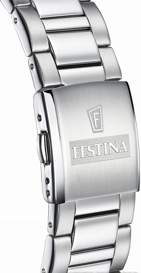 Часы Festina Ceramic F20575/1 — кварцевые, металл сталь