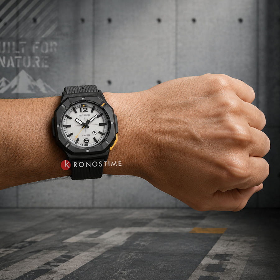 Часы Casio Pro Trek PRJ-01-1 — мужские, полиуретан