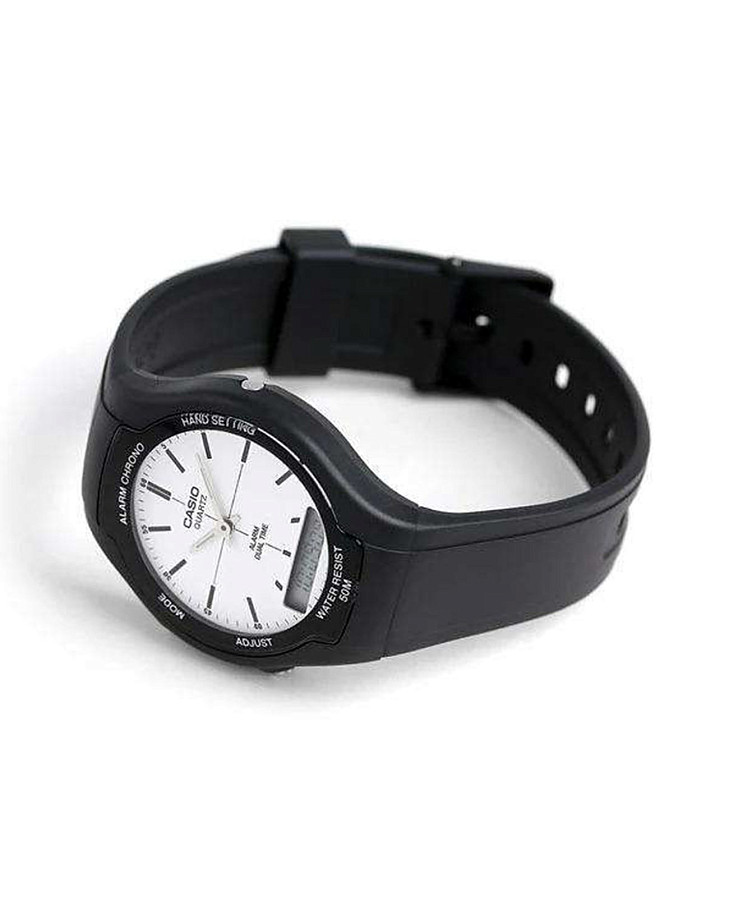 Часы Casio Collection AW-90H-7E — мужские, пластик