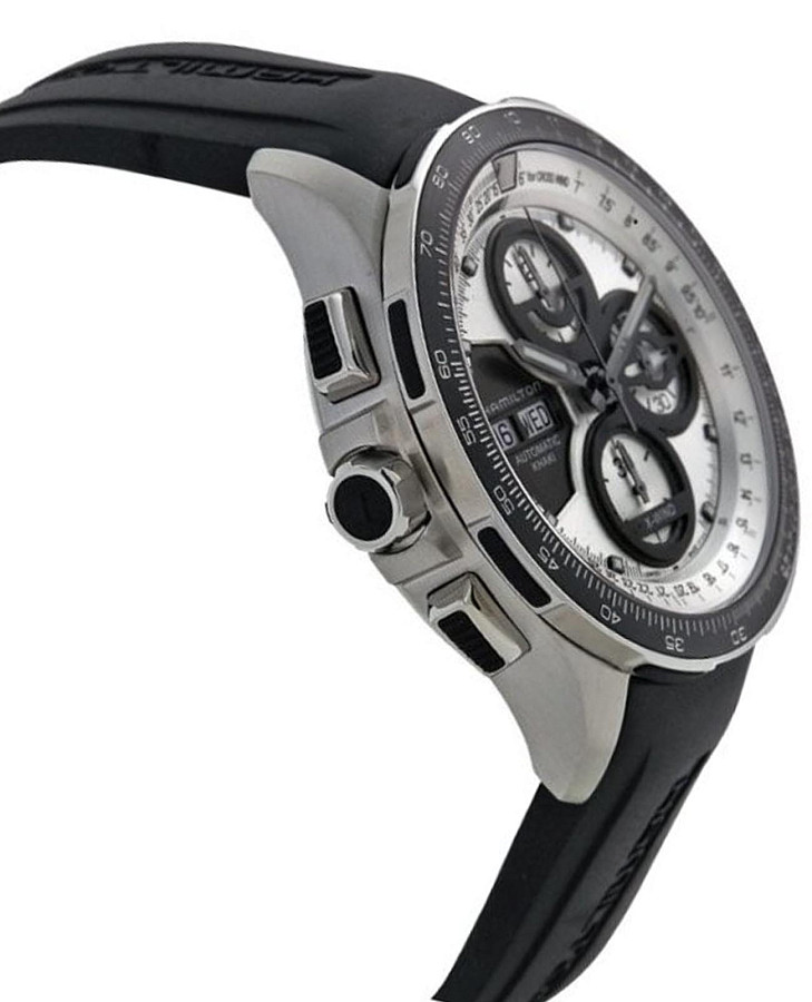 Часы Hamilton Khaki Aviation X-Wind Auto Chrono H77726351 — механические, сталь