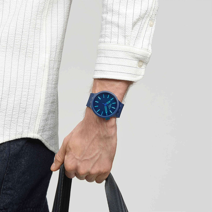 Часы Swatch Big Bold Biosourced Standard SB05N113 — артикул SB05N113, мужские