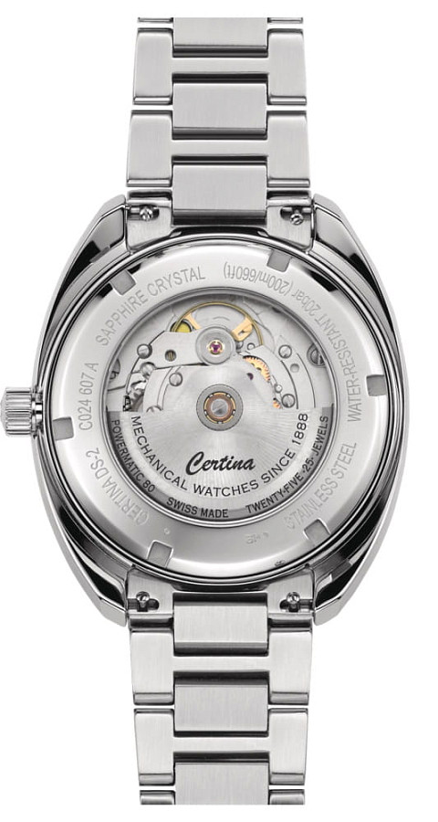 Часы Certina Sport DS-2 C024.607.11.081.02 — механические, металл сталь