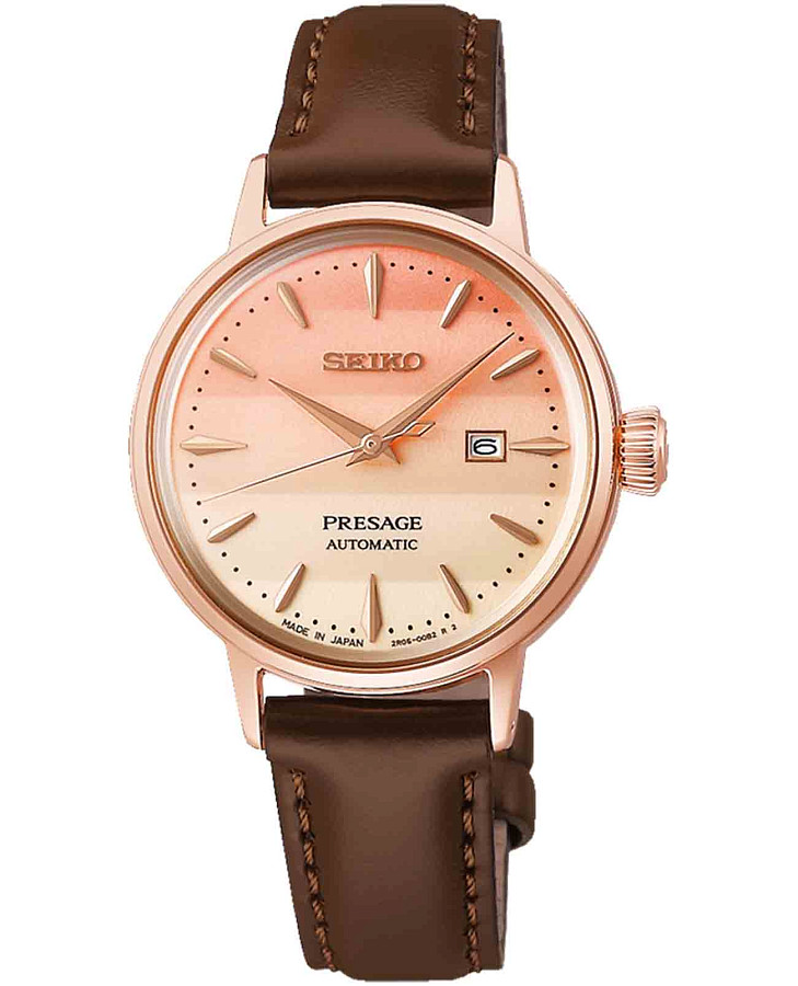 Часы Seiko Presage Cocktail Time SRE014J1 — женские, шампань