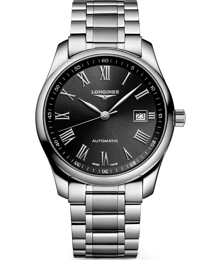 Часы Longines Master Collection L2.793.4.59.6 — мужские, черный