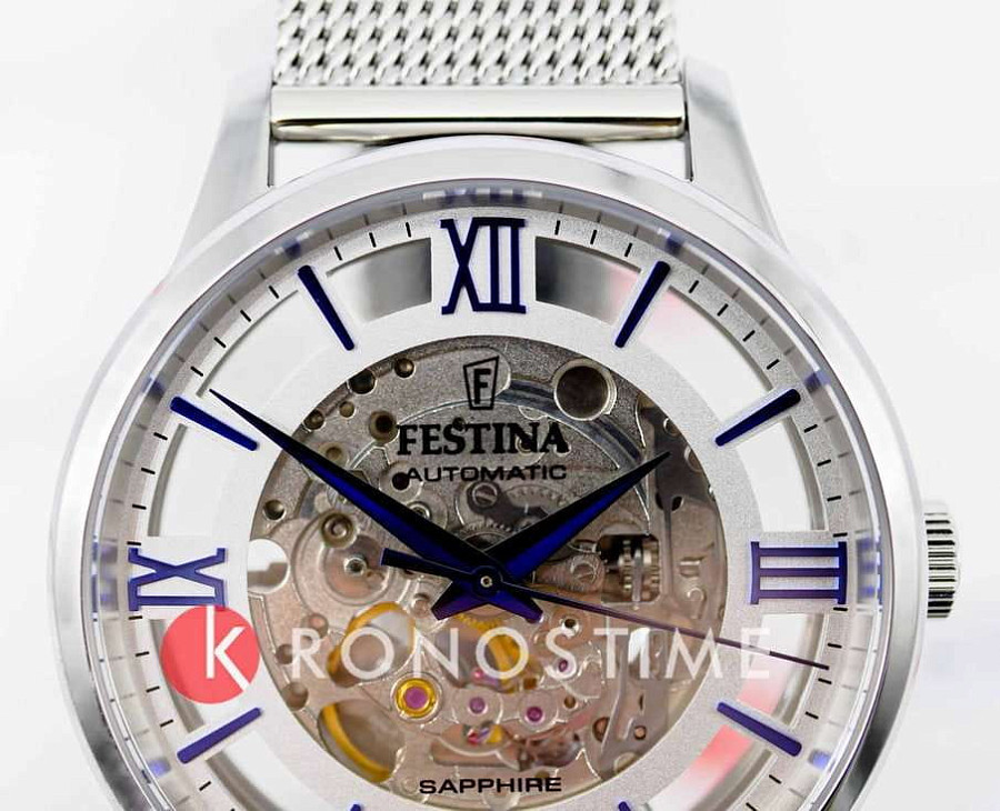 Часы Festina Automatic F20534/1 — металл сталь, Испания