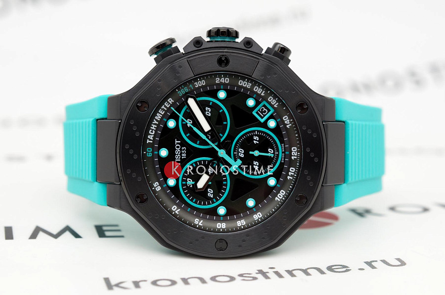 Часы Tissot T-Race MotoGP Quartz Chronograph T141.417.37.051.01 — кварцевые, сталь металл