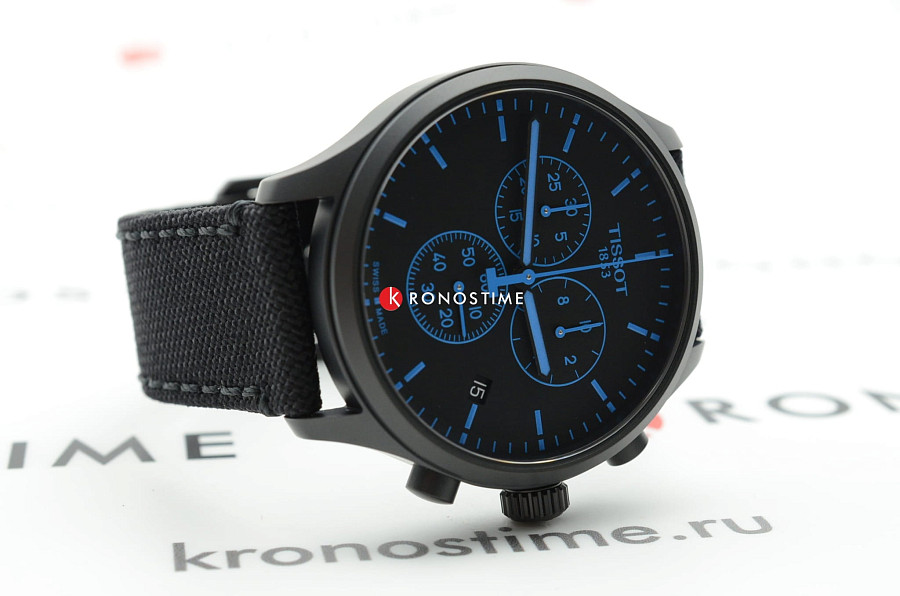 Часы Tissot Chrono XL T116.617.37.051.00 — черный, сталь металл