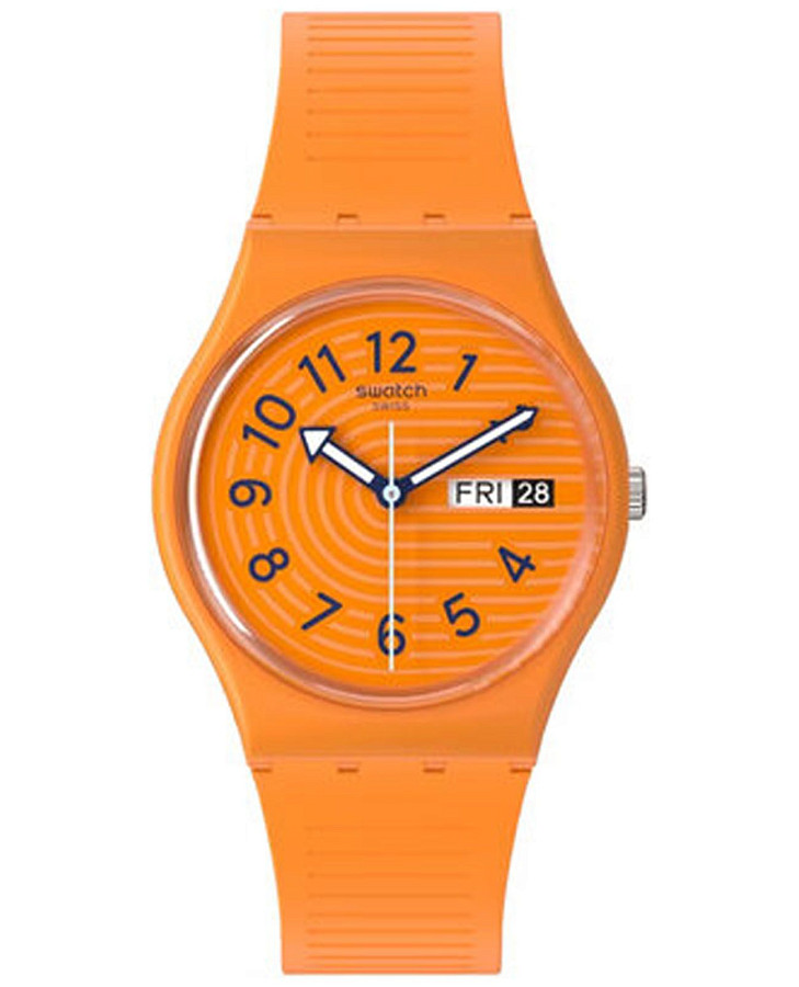 Часы Swatch Gent Biosourced Standart SO28O703 — женские, оранжевый