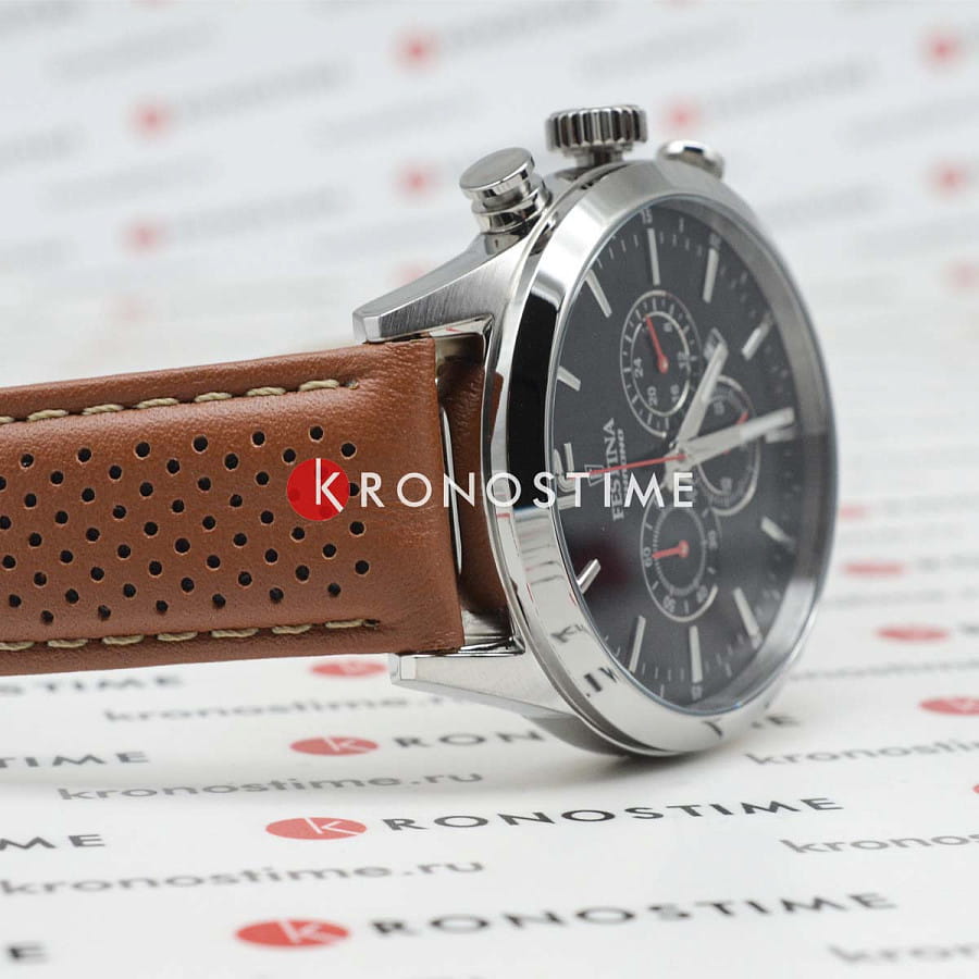 Часы Festina Timeless Chrono F20542/6 — металл сталь, Испания