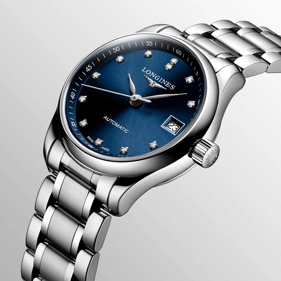 Часы Longines Master L2.128.4.97.6 — сталь металл, Швейцария