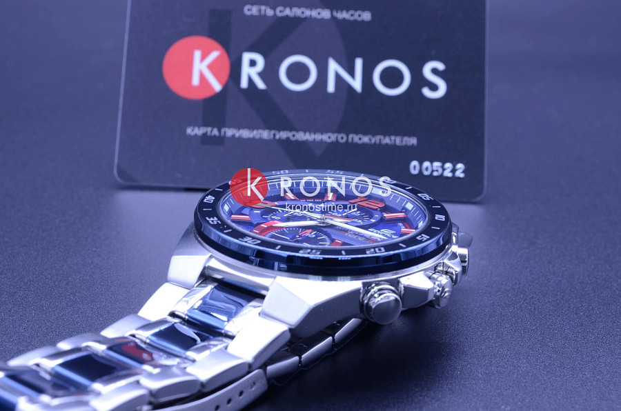Часы Casio Edifice EFR-564TR-2A — сталь металл, нержавеющая сталь