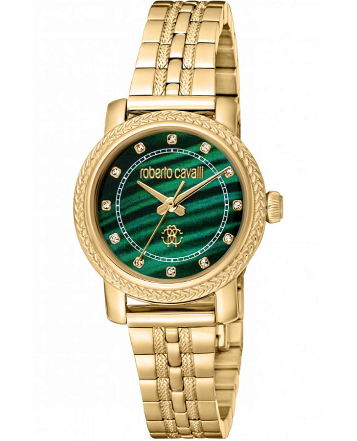 Часы Roberto Cavalli Carina RC5L058M0055 — женские, зеленый