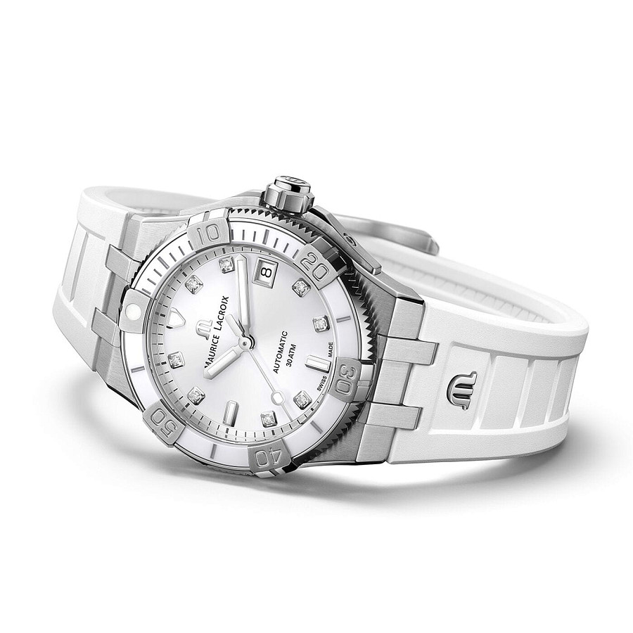 Часы Maurice Lacroix Aikon Automatic Venturer AI6057-SSL70-150-7 — механические, сталь металл