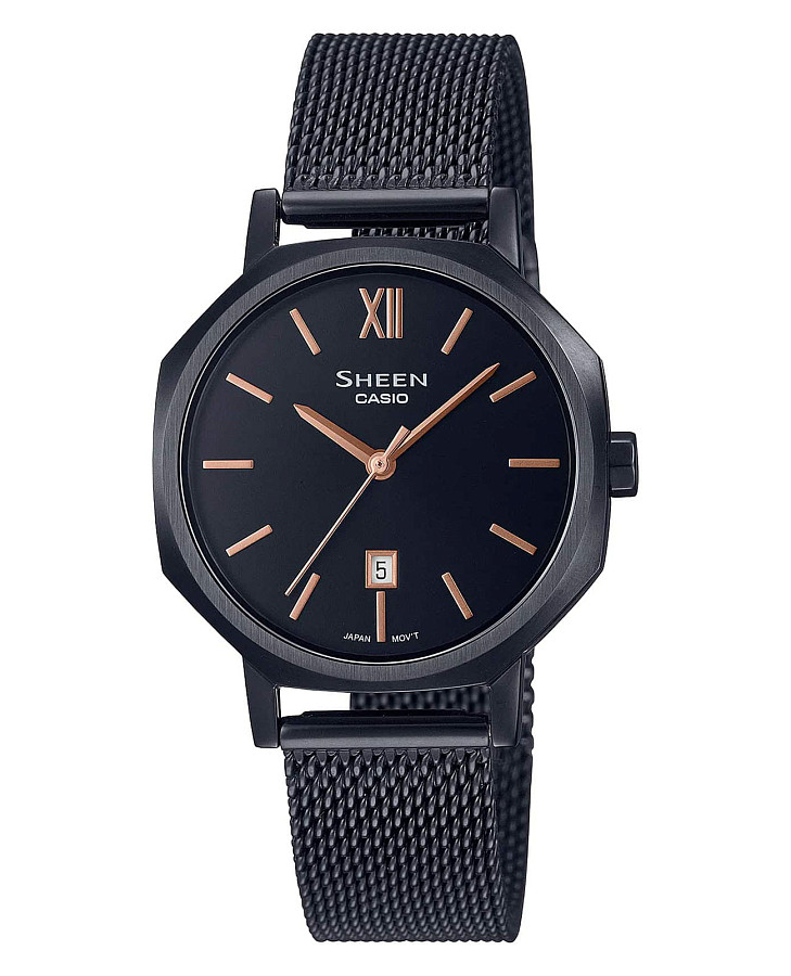 Часы Casio Sheen SHE-4554BM-1AUDF — женские, черный