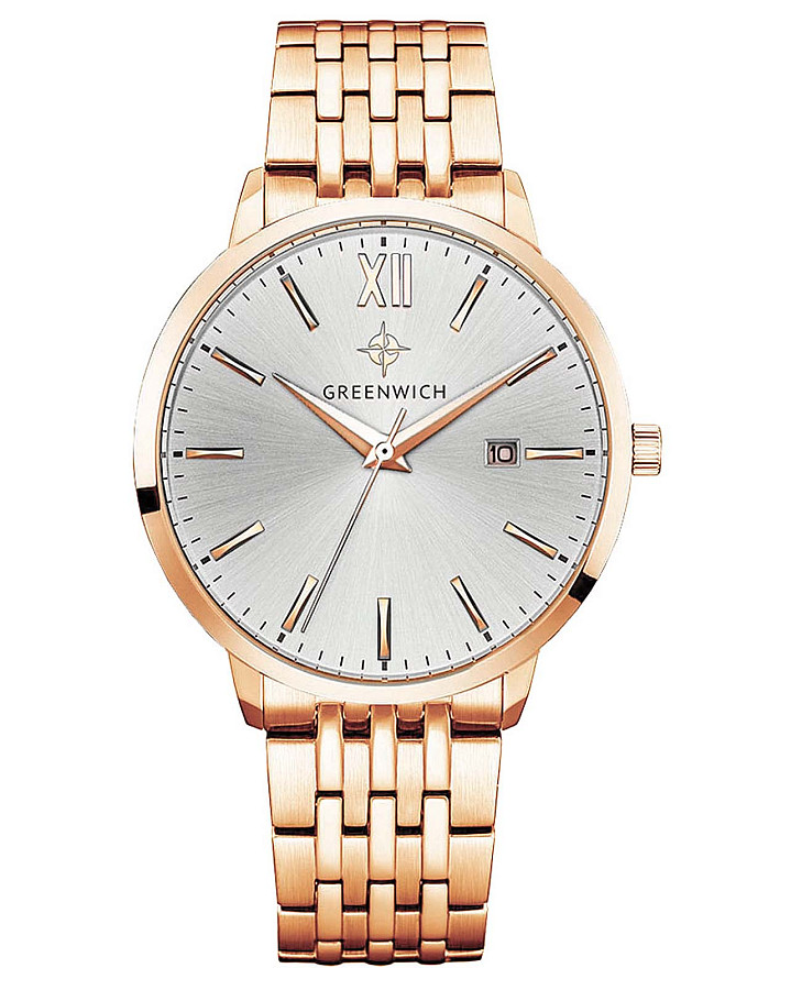 Часы Greenwich Brig GW 061.40.13 — мужские, белый