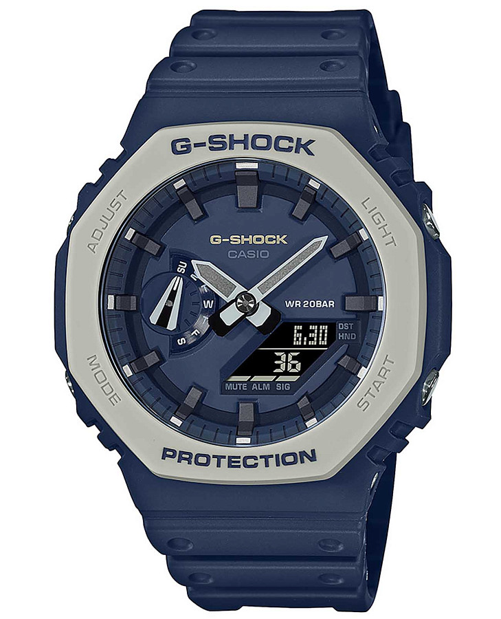 Часы Casio G-Shock GA-2110ET-2A — мужские, синий