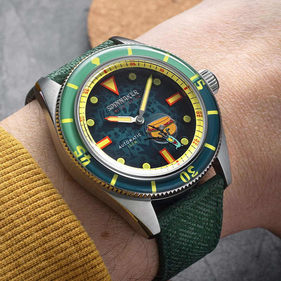 Часы Spinnaker Fleuss SP-5160-02 — нейлон, мужские