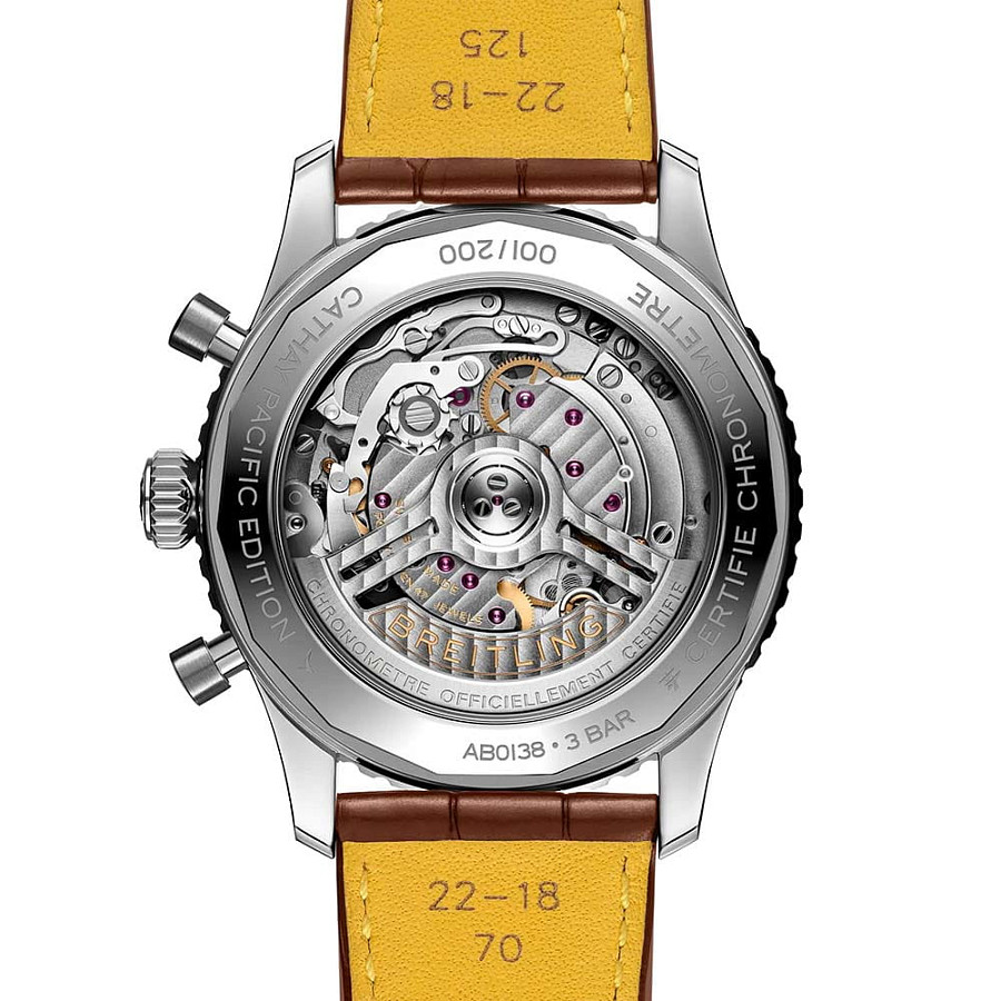 Часы Breitling Navitimer B01 Chronograph 43 AB01388A1L1P1 — металл сталь, Швейцария