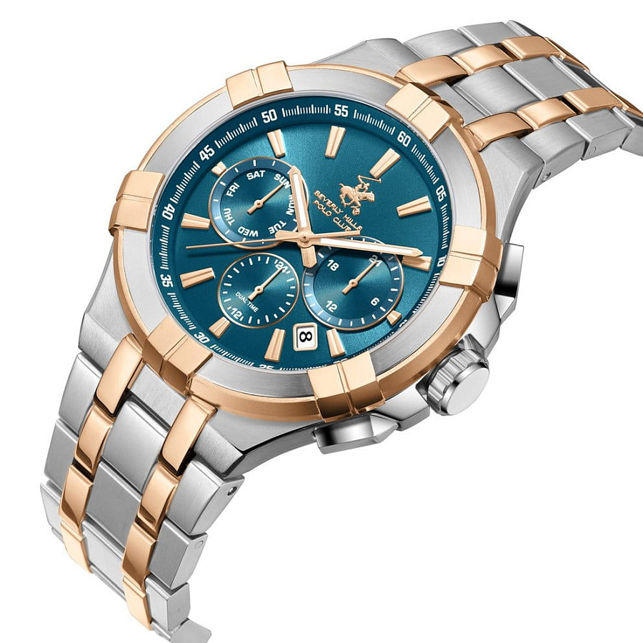 Часы Beverly Hills Polo Club BP3802X.590 — нержавеющая сталь с ip-покрытием, мужские