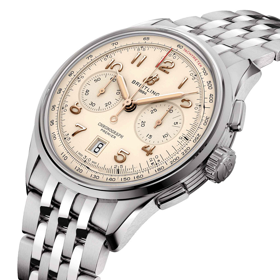 Часы Breitling Premier B01 Chronograph 42 AB0145211G1A1 — Швейцария, механические