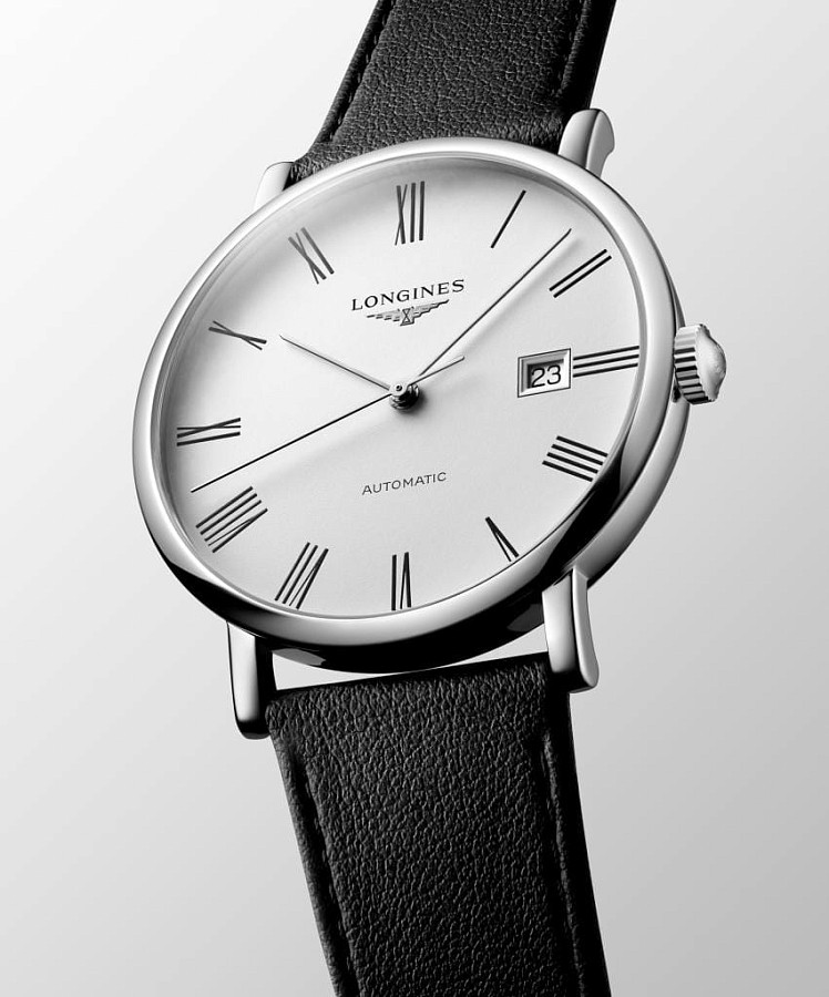 Часы Longines Elegant Collection L4.911.4.11.2 — кожаный, мужские