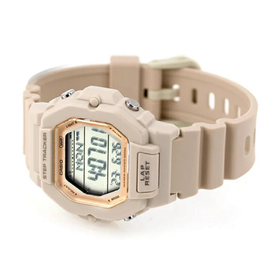 Часы Casio Digital LWS-2200H-4AVDF (LWS-2200H-4A) — кварцевые, пластик