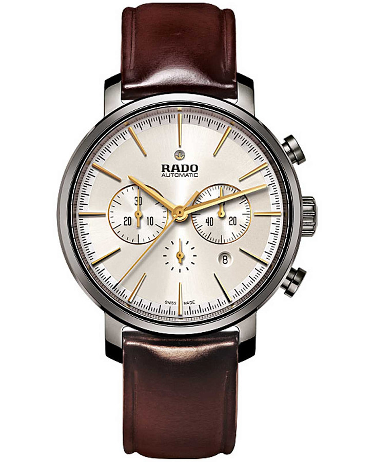 Часы Rado HyperChrome Automatic Chronograph R14076106 — мужские, бежевый