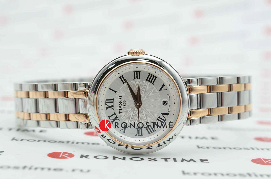 Часы Tissot Bellissima Small Lady T126.010.22.013.01 — перламутровый, кварцевые