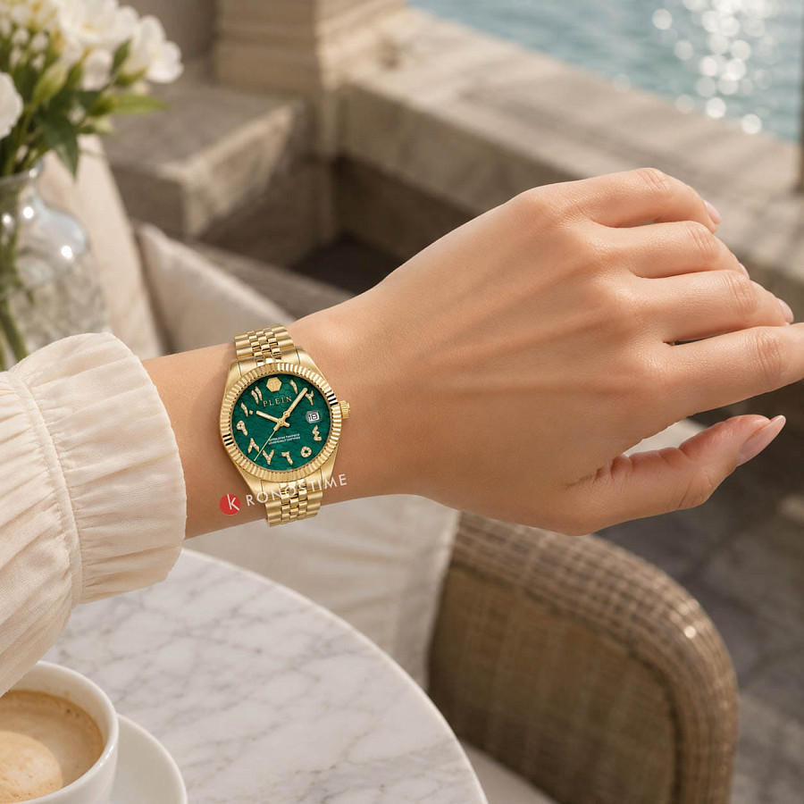 Часы Philipp Plein Date Superlative PWYFA0626 — нержавеющая сталь с pvd-покрытием, женские