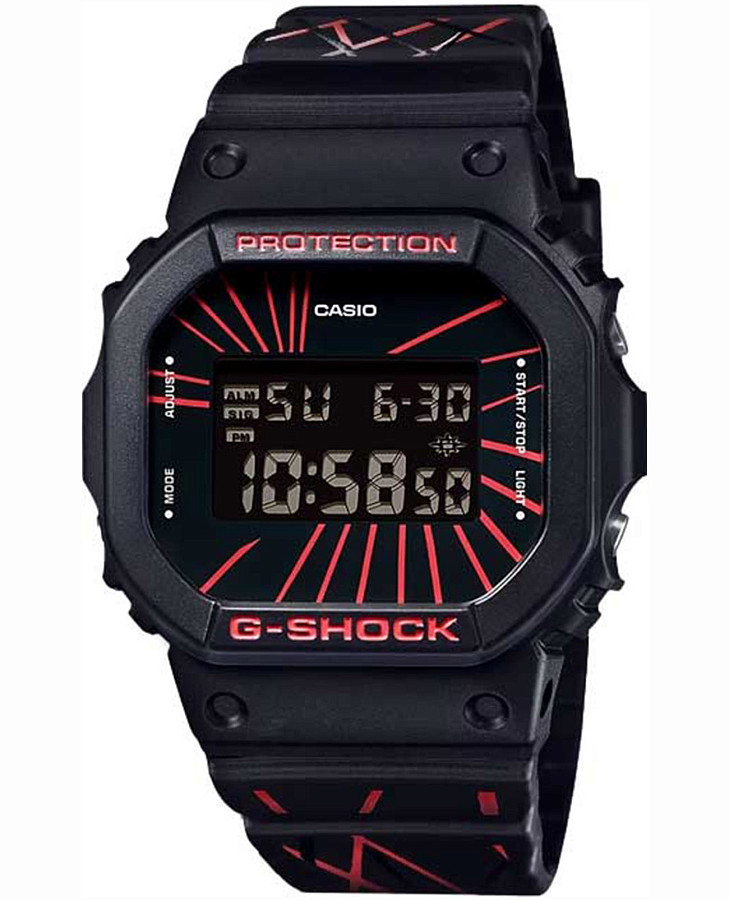 Часы Casio G-Shock DW-5600KUA22-1 — мужские, черный