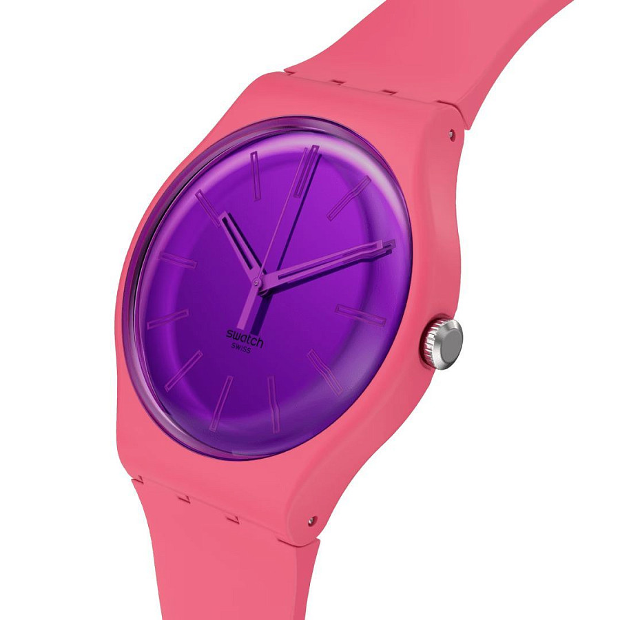 Часы Swatch New Gent Biosourced SO29P102 — кварцевые, пластик