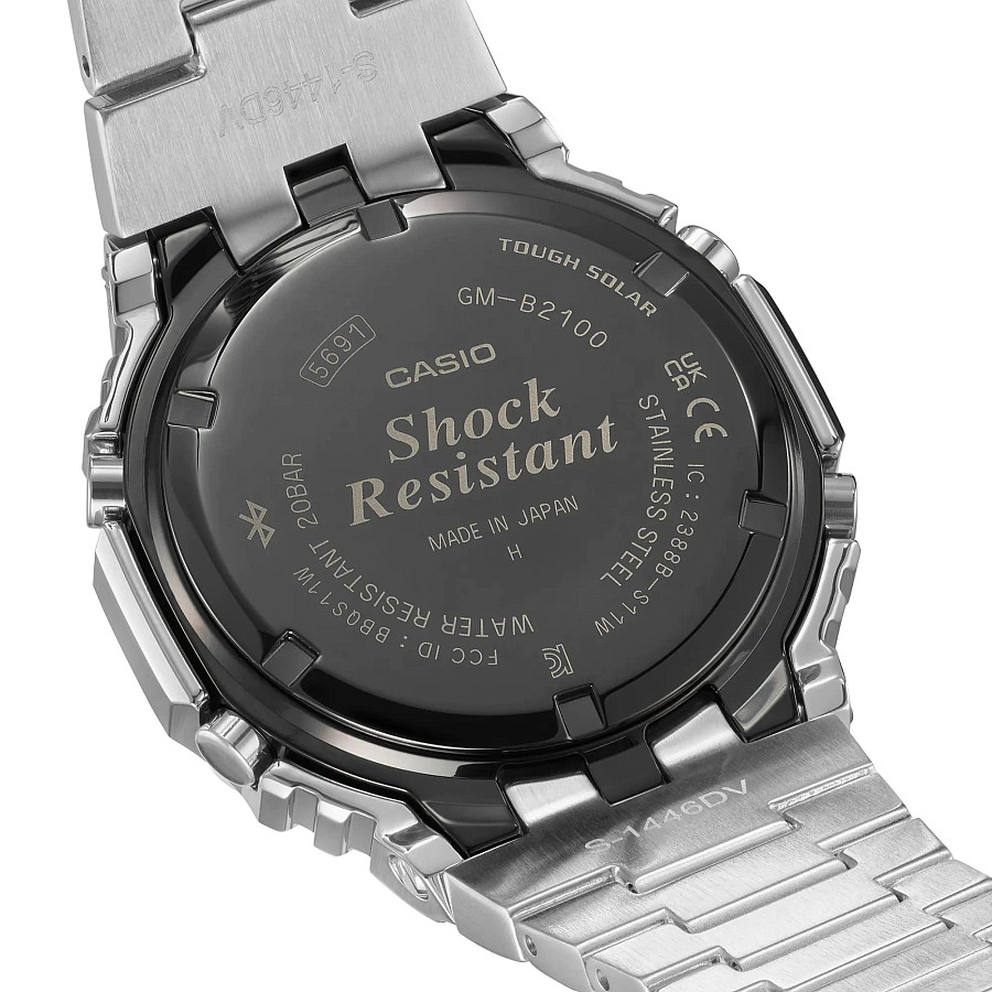 Часы Casio G-Shock GM-B2100D-1ADR (GM-B2100D-1A) — мужские, нержавеющая сталь