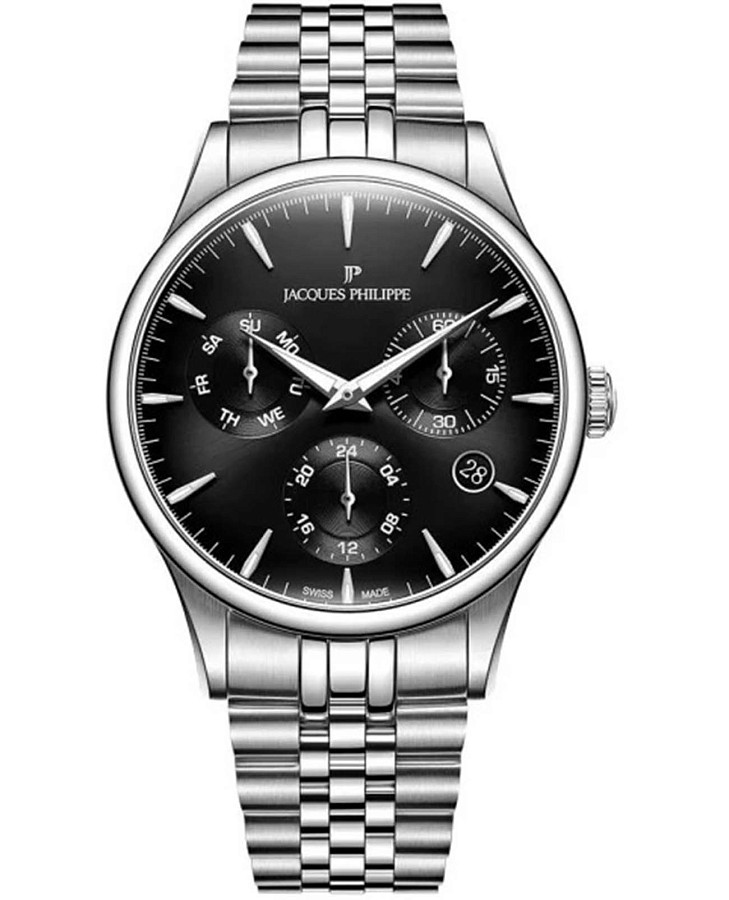 Часы Jacques Philippe Planum JPQGC671316 — мужские, черный