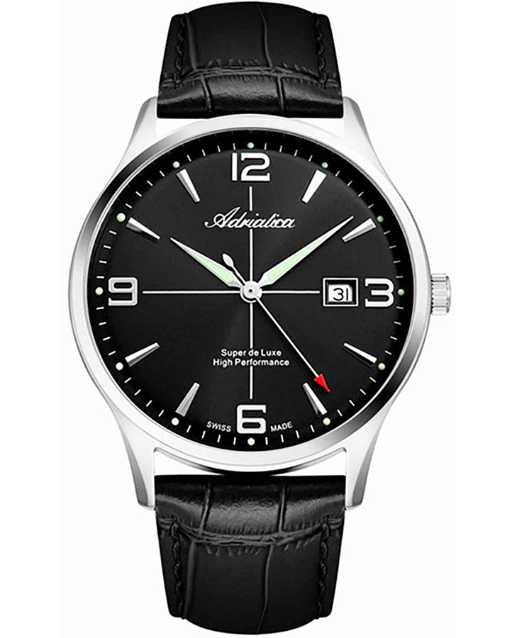 Часы Adriatica Vintage A8331.5254Q — мужские, черный