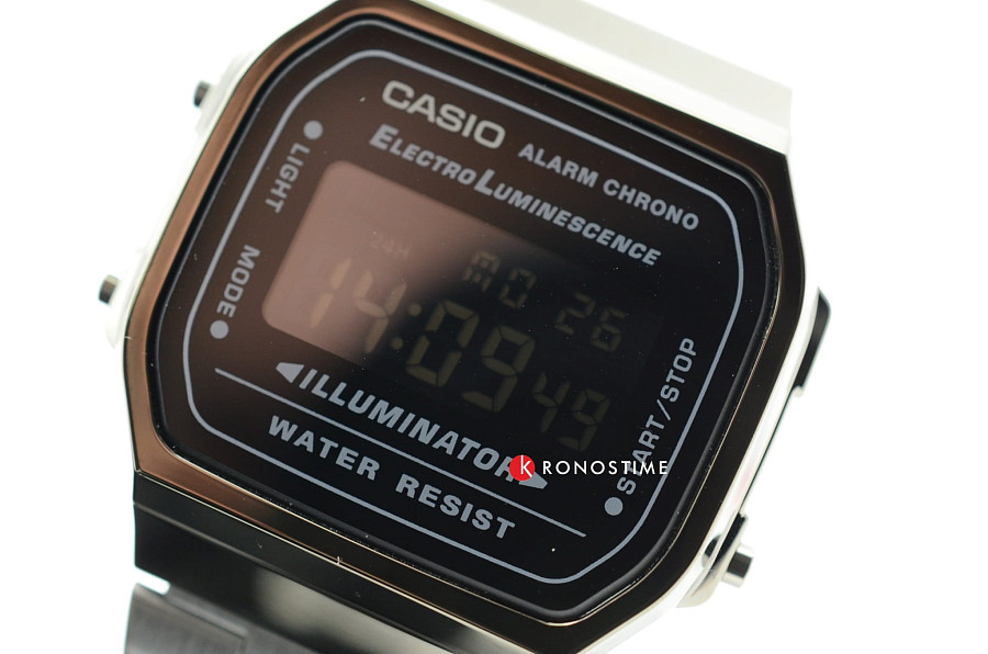 Часы Casio Collection A168WGG-1BDF (A168WGG-1B) — Япония, кварцевые