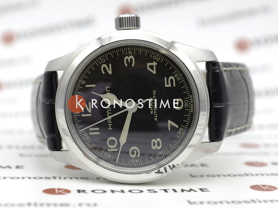 Часы Hamilton Khaki Field Murph H70405730 — механические, сталь