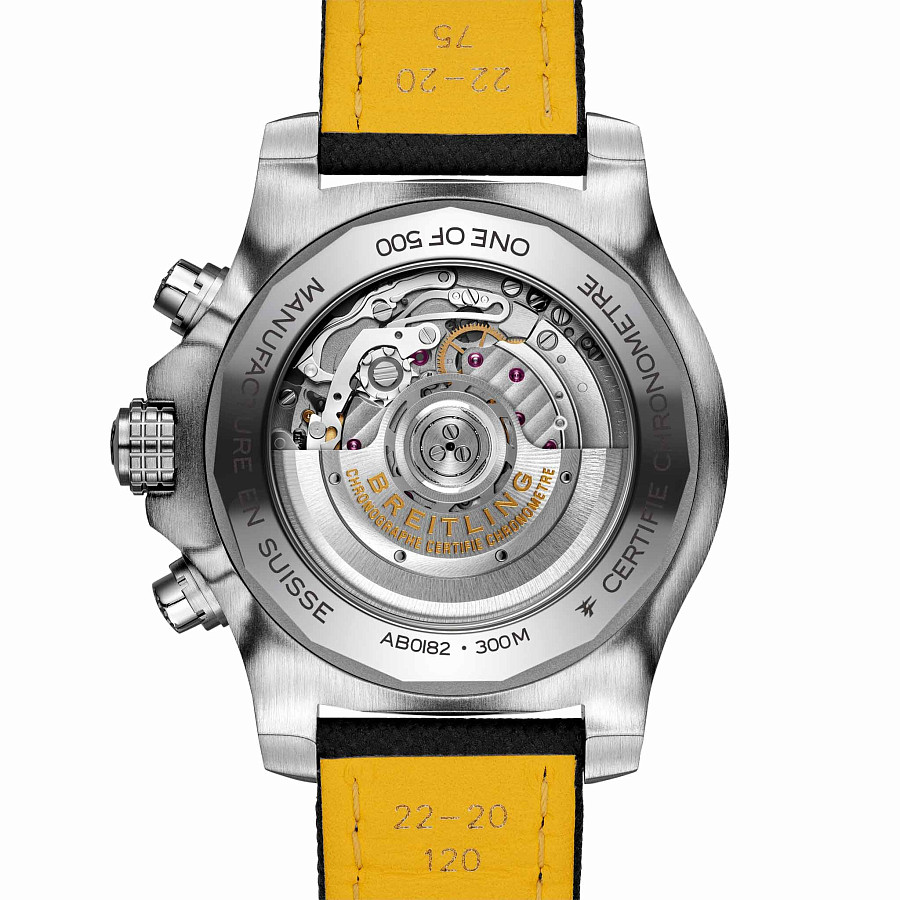 Часы Breitling Avenger B01 Chronograph 45 AB01821A1B1X1 — кожаный, мужские