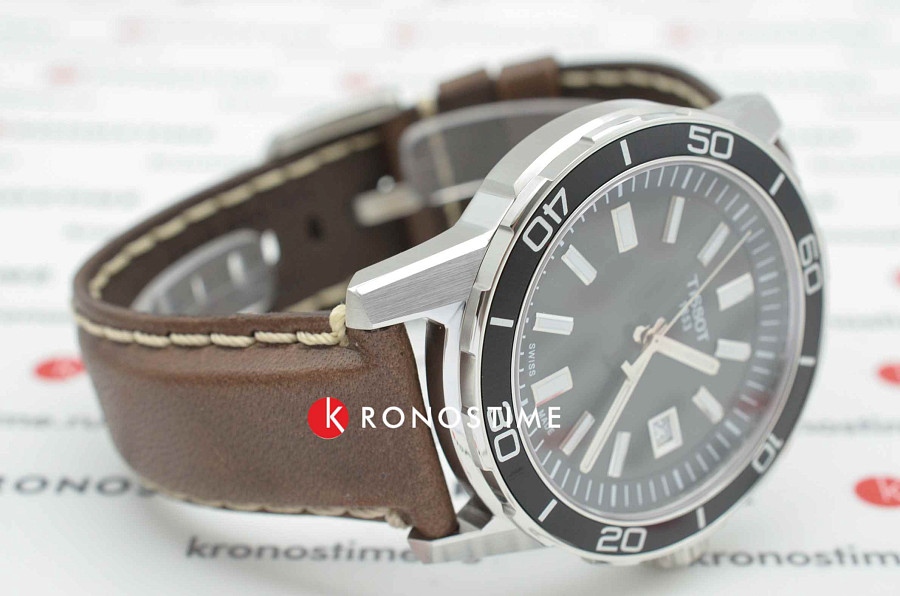 Часы Tissot Supersport Gent T125.610.16.051.00 — мужские, кожаный