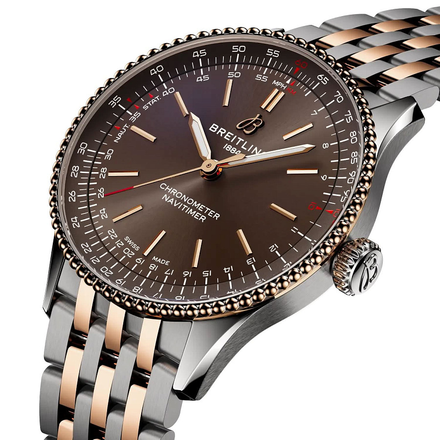 Часы Breitling Navitimer Automatic 36 U173273A1Q1U1 — механические, сталь металл