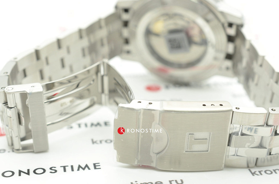 Часы Tissot Seastar 1000 Powermatic 80 T120.407.11.051.00 — черный, сталь металл