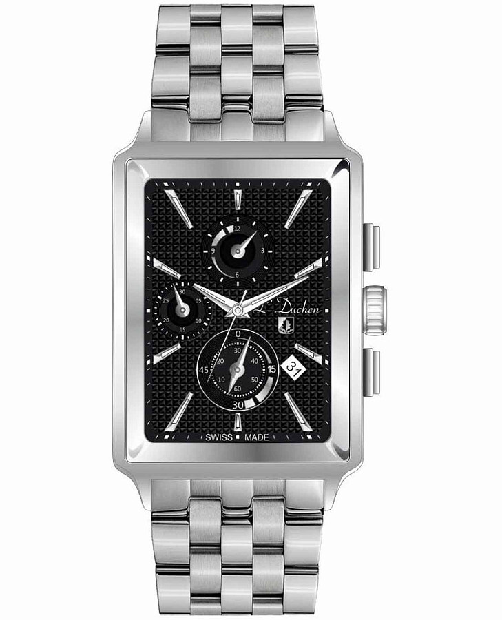 Часы L'Duchen Adventure Chrono D 612.10.31 — мужские, черный