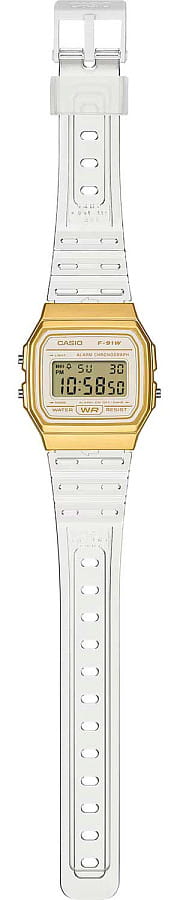 Часы Casio Collection F-91WS-7A2 — кварцевые, пластик
