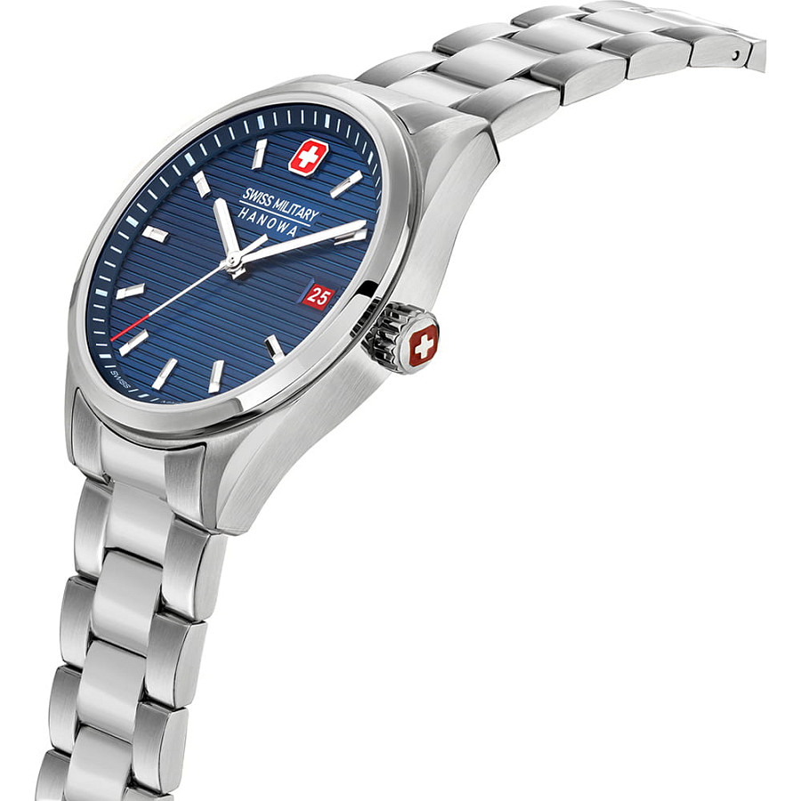 Часы Swiss Military Hanowa Afterburn SMWLH2200202 — кварцевые, сталь металл