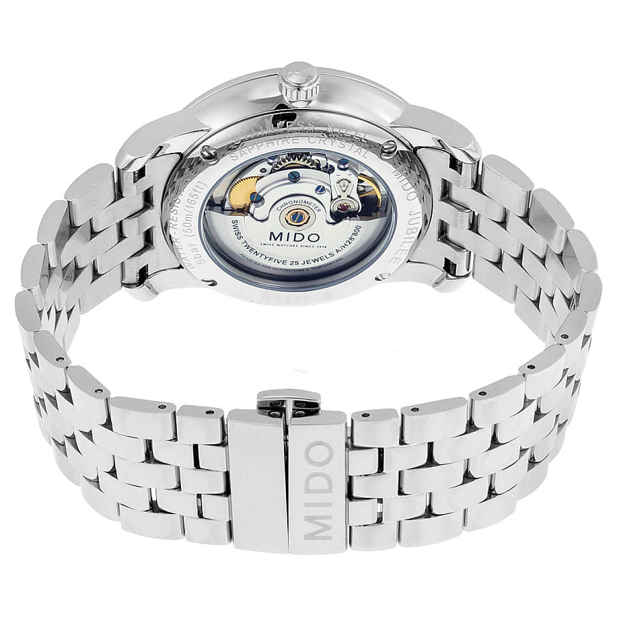 Часы Mido Baroncelli M8690.4.18.1 — механические, металл сталь