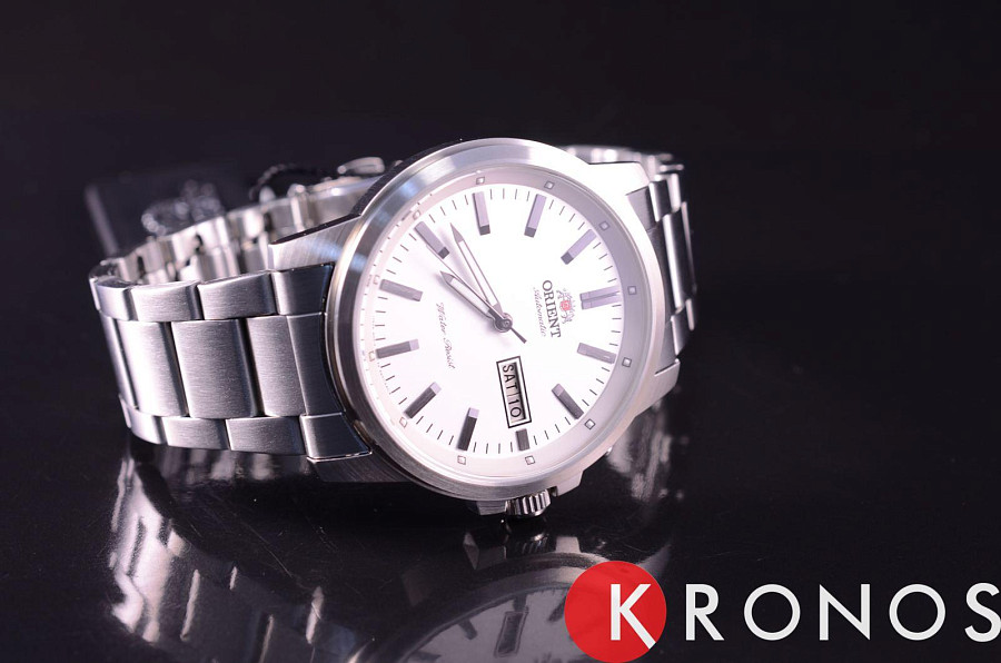 Часы Orient EM7J005W (FEM7J005W) — механические, сталь металл