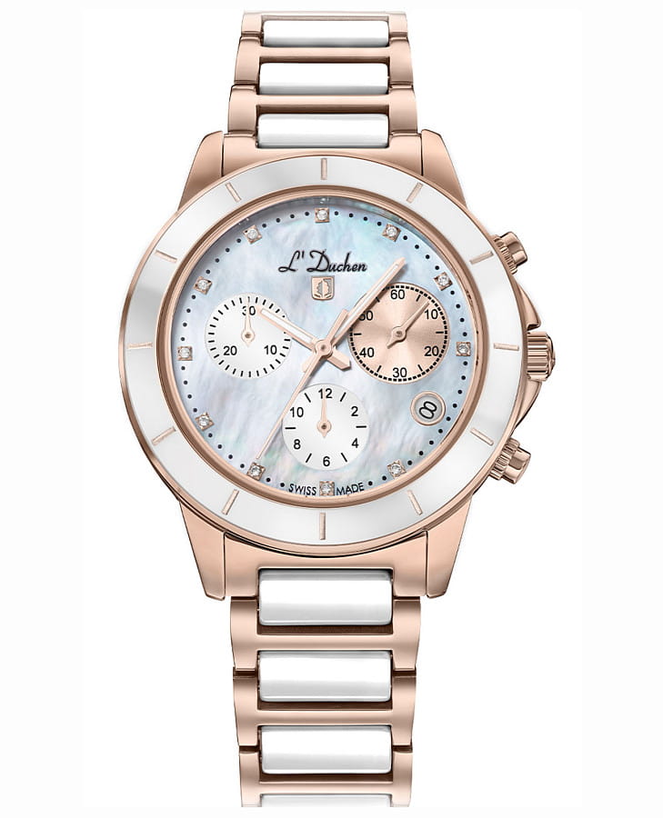 Часы L'Duchen Belle D 752.40.33 — женские, перламутровый